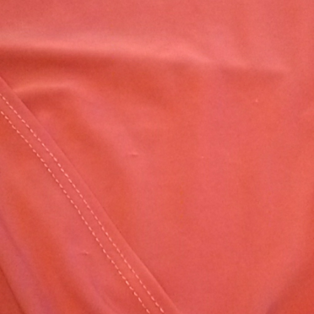 Honey Punch coral long sleeve romper - Picture 5 of 5